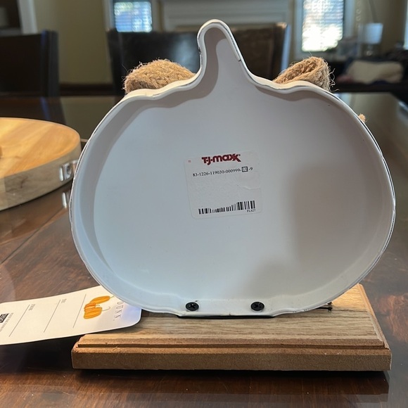 NWT Rae Dunn Blessed Pumpkin Sign Decor - Picture 4 of 4